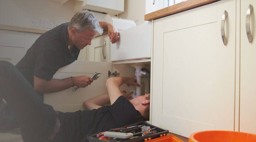 Professional burst pipe repair services in Cummings, KS
